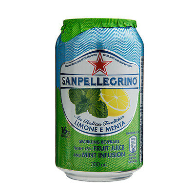 San Pellegrino limone&mint